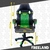 Silla Gamer NARANJA Y NEGRO / Altura ajustable - soporte lumbar - alta calidad - FreeLand