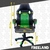 Silla Gamer VERDE Y NEGRO / Altura ajustable - soporte lumbar - alta calidad - (EXPO DIGITAL) - Freeland Argentina ☀️