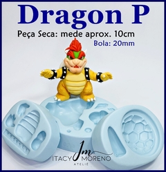 Molde Dragon P - 10 cm - Coleção Itacy Moreno