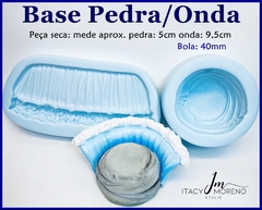 Molde Base Pedra/Onda - Coleção Itacy Moreno