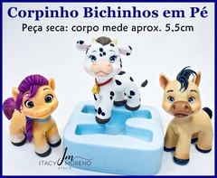 Molde Corpinho Bichinhos em Pé - Coleção Itacy Moreno