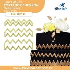 Cortador Chevron - 3 Pçs