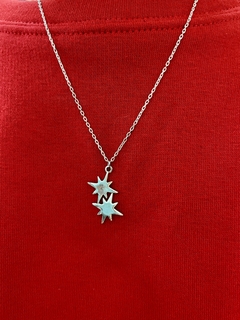 Collar estrellas - La Metal - comprar online