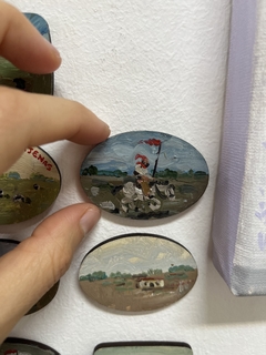 Pintura miniatura (jinetes) -Javier Velasco en internet