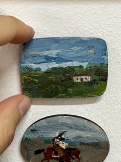 Pintura miniatura (paisajes) -Javier Velasco