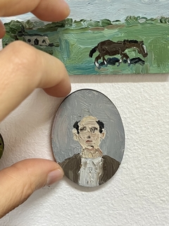 Pintura miniatura (retratos) -Javier Velasco - comprar online