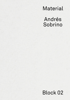 Material, de Andrés Sobrino -  Editorial Excursiones