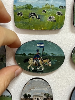 Pintura miniatura (jinetes) -Javier Velasco en internet