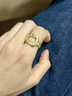 Anillo melted 2 bronce - Galaxia