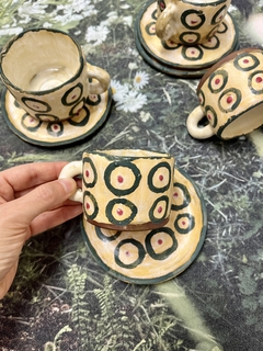 Pocillo de café con platito - Vild Ceramica - comprar online