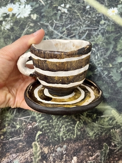Pocillo de café con platito - Vild Ceramica