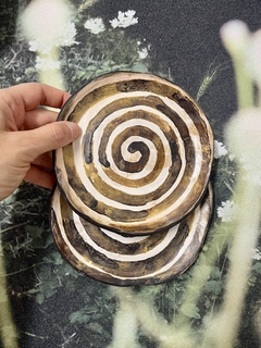 Platito espiral - Vild Ceramica