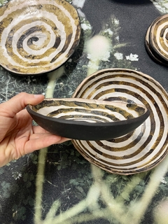 plato hondo espiral - Vild Ceramica - comprar online