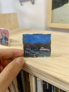 Pintura miniatura - Pilar Cuevas en internet