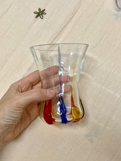 Vaso de vidrio alto - Teresa Garay - comprar online