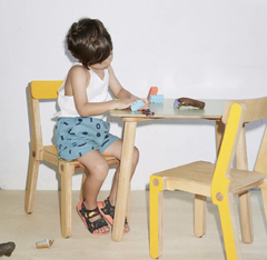 Mesa y silla infantil - Oblea
