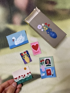 Caja de pinturas miniatura #2 - Milagros Pochat