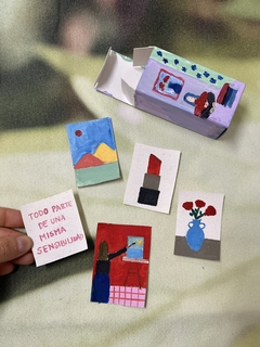 Caja de pinturas miniatura #3 - Milagros Pochat - comprar online