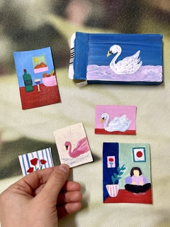 Caja de pinturas miniatura #5 - Milagros Pochat - comprar online