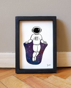 "Saltando cuerda espacial" - comprar online