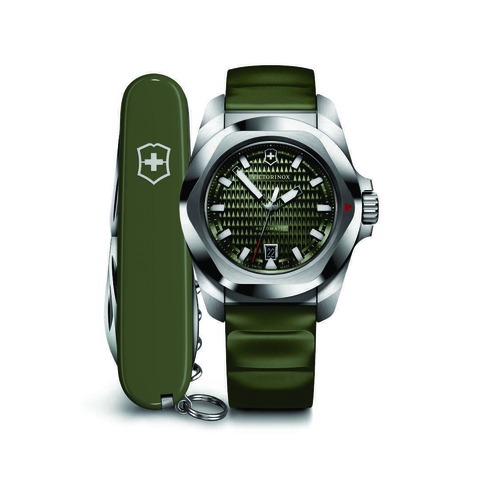 Victorinox I.N.O.X Carbono 41mm Verde 242021.1