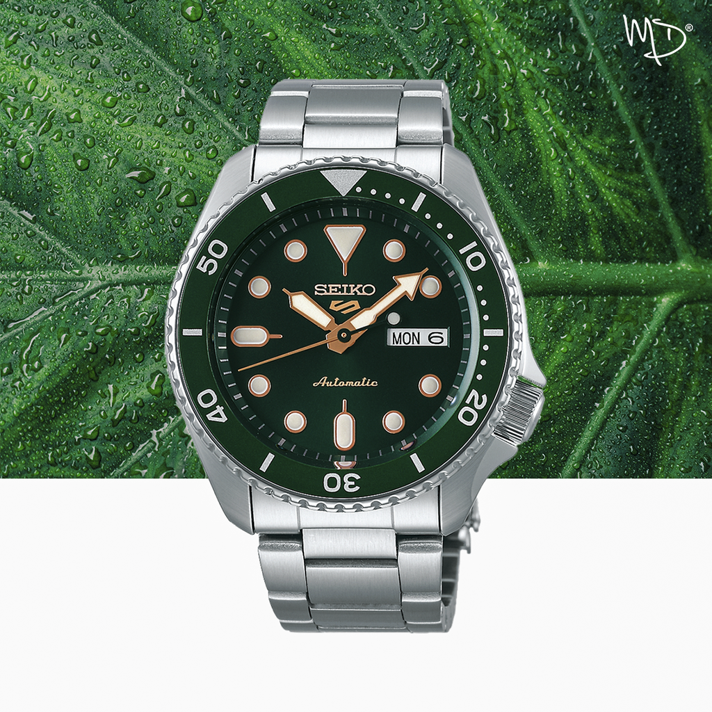 Seiko 5 online automatico verde