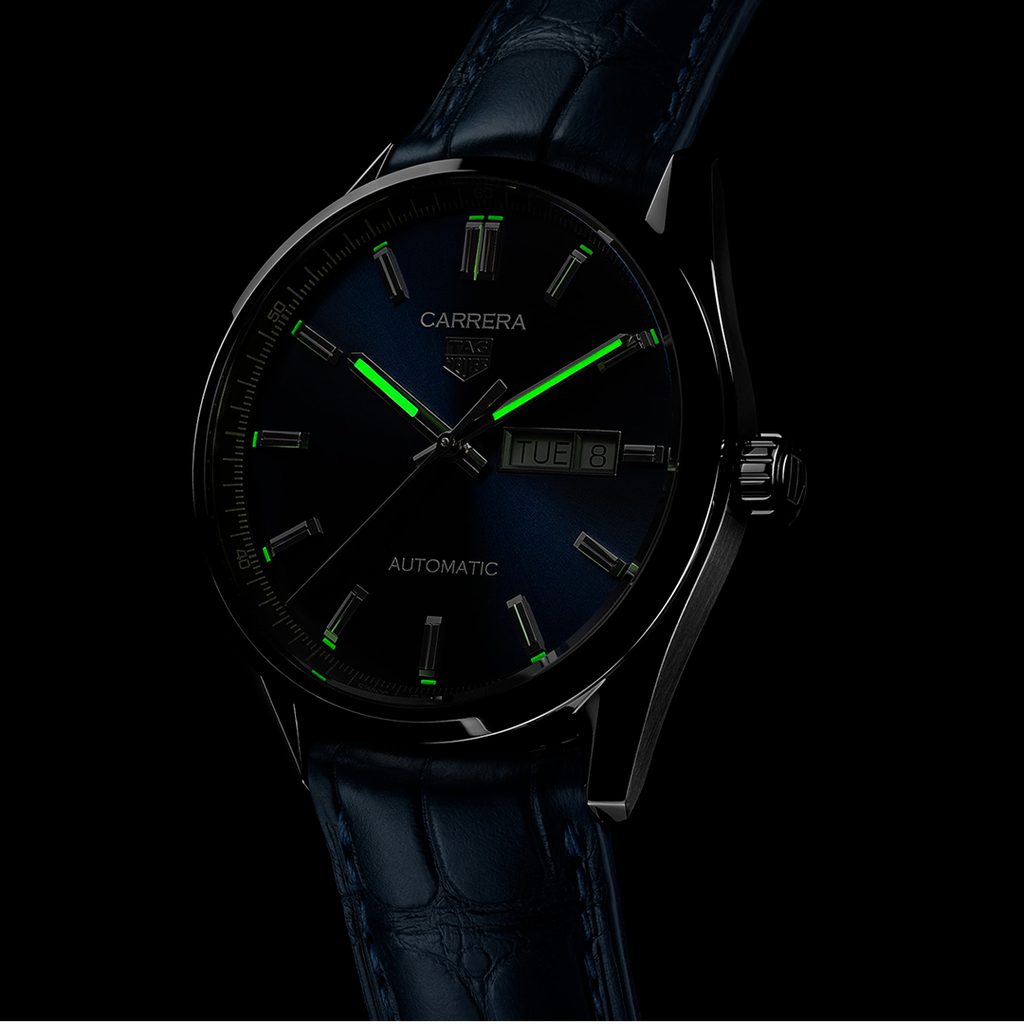 Tag heuer carrera calibre 5 azul sale