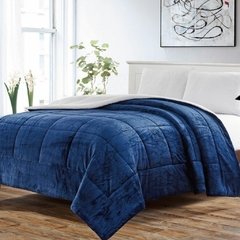 Acolchado Flannel corderito LA BASTILLA 1 1/2 Plazas - Tu Textil de Tucumán Textil