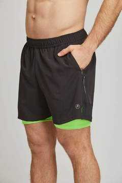 Short con calza running (7144) - tienda online