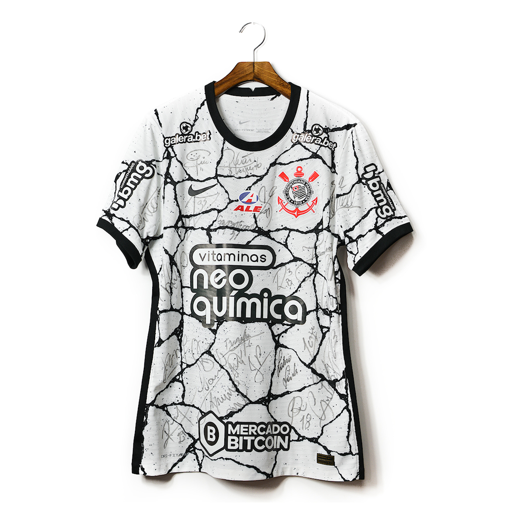 Camisa Corinthians Oficial 2021 – Autografada por todo elenco