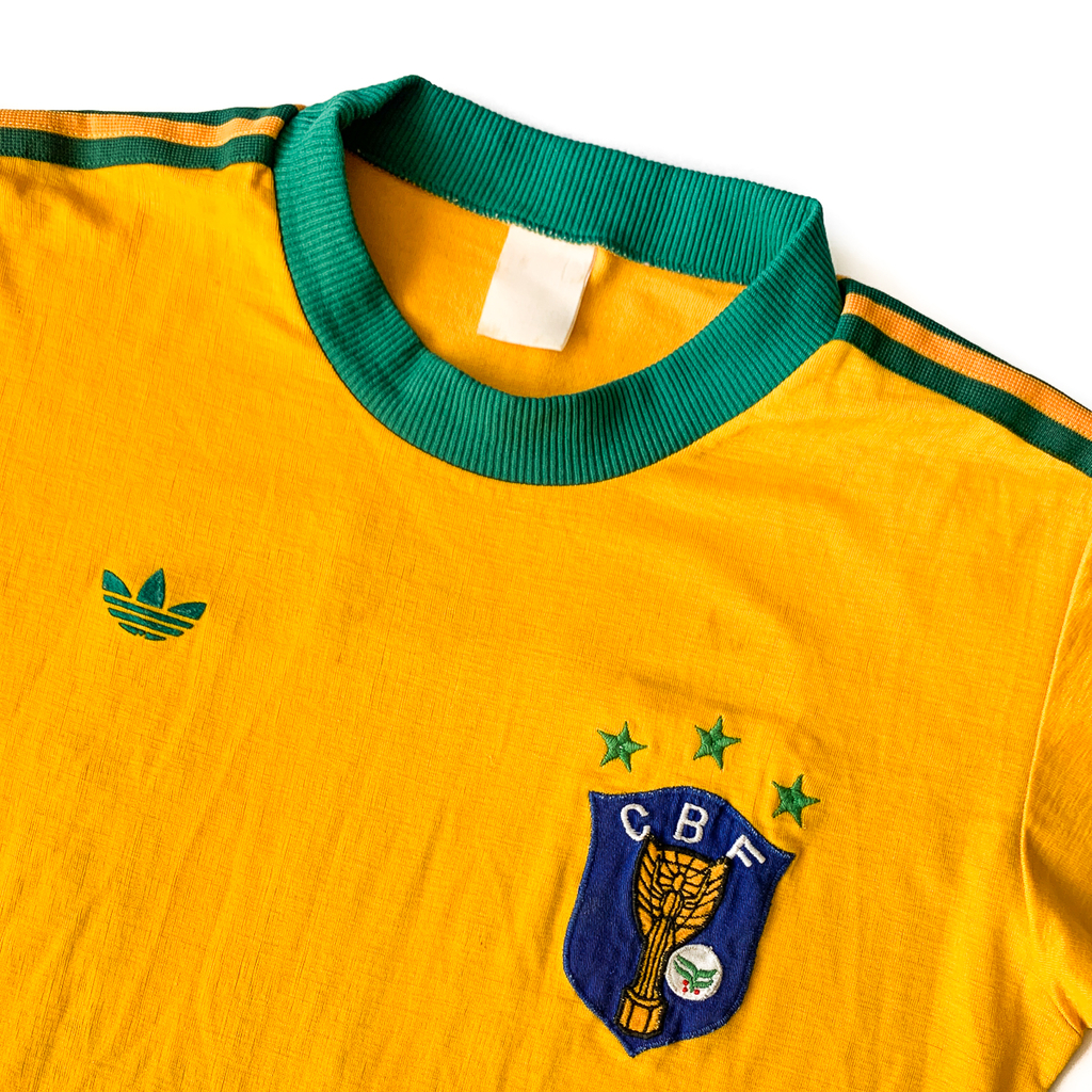 Camisa de Futebol Brasil 1979 Adidas | Para Fanáticos