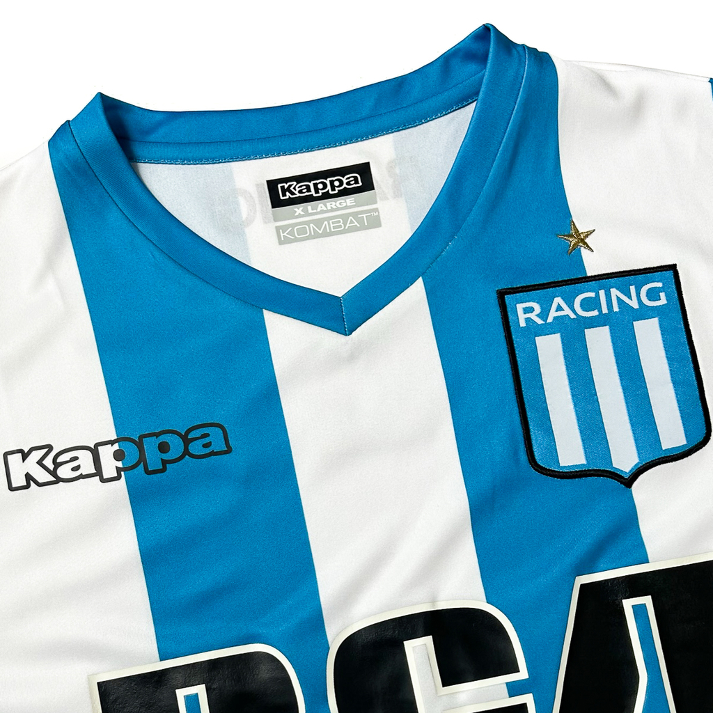 Camisa de Futebol Racing Club 2017/2018 Kappa