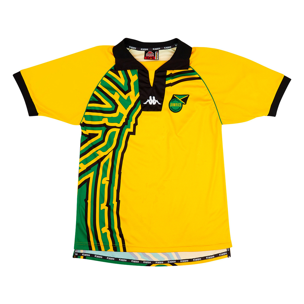 Camisa de Futebol Jamaica 1998 Kappa | Para Fanático
