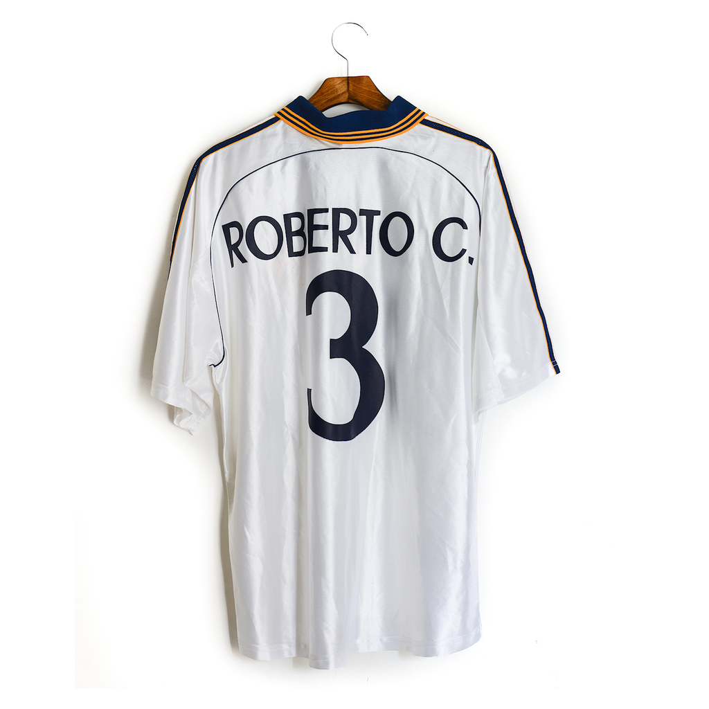 Camisa de Futebol Real Madrid Roberto Carlos | Para Fanáticos