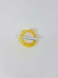 Enfeite De Flor Para Cabelo - Amarelo * - comprar online