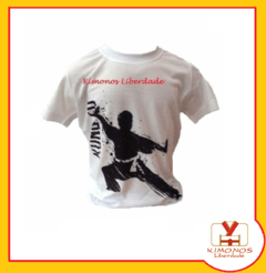 Camiseta Oriental Com Estampa Kung Fu