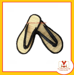 Chinelo Oriental Sem Estampa - Preto - comprar online