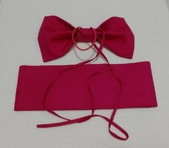 Obi ( Faixa) com laço - Pink* - comprar online