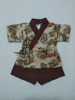 Conjunto Kimono Infantil A Era dos Samurais