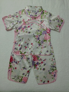 Conjunto Oriental Infantil em Cetim