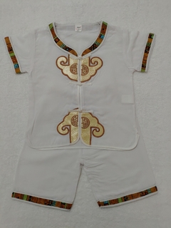 Conjunto Infantil Oriental Branco