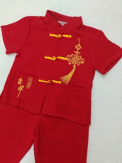 Conjunto Oriental Infantil Vermelho - comprar online