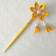 Palito Hashi Para Cabelo - Kanzashi Modelo Yuna na internet