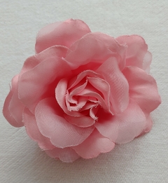 Flor Para Cabelo Enfeite - Rosa Claro