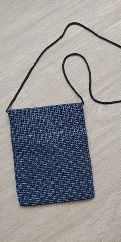 Imagem do Bolsa Bordada Oriental em tecido - Vermelha ou Azul
