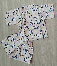 Conjunto Kimono Infantil Com Estampa De Panda - comprar online