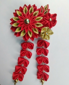 Kanzashi Modelo Mini Dália - comprar online