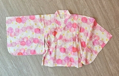 Yukata Infantil em Algodão - até 2 anos - Kimonos Liberdade