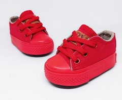 Imagen de ZAPATILLAS LONA CAÑA BAJA #Red