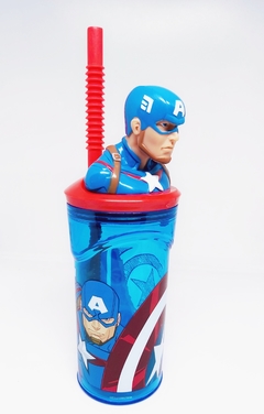 VASO SORBETE CON FIGURA 3D #CapitanAmerica en internet